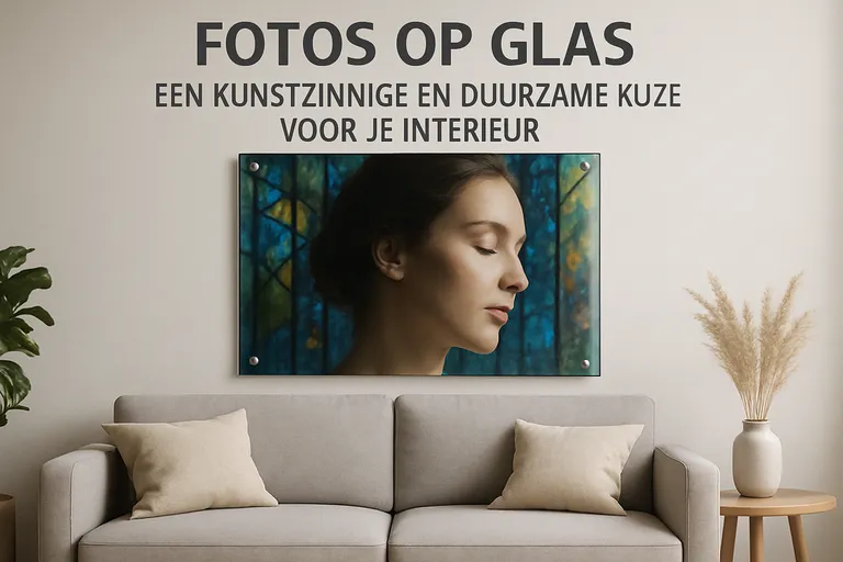 Fotos op glas: een kunstzinnige en duurzame keuze voor je interieur